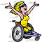 Lady in Wheelchair