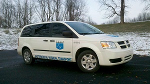 Van from Eastern Royal Medical Transport